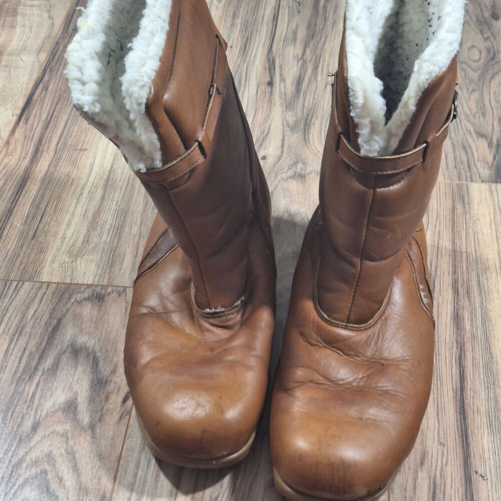 vintage Dex brown leather boots size 13M